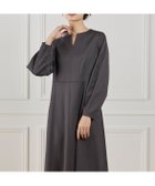 【イネド/INED】のキーネックワンピース 人気、トレンドファッション・服の通販 founy(ファニー) ファッション Fashion レディースファッション Fashion for Women ワンピース Dresses サテン Satin, Glossy Fabric シューズ Shoes, Footwear スマート Smart, Elegant なめらか Smooth, Silky Texture バランス Balance, Style Balance フィット Fit, Slim Fit フェミニン Feminine, Girly フレア Flare, Flared thumbnail チャコールグレー|ID: prp329100004773283 ipo3291000000034588251