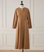 【イネド/INED】のキーネックワンピース 人気、トレンドファッション・服の通販 founy(ファニー) ファッション Fashion レディースファッション Fashion for Women ワンピース Dresses サテン Satin, Glossy Fabric シューズ Shoes, Footwear スマート Smart, Elegant なめらか Smooth, Silky Texture バランス Balance, Style Balance フィット Fit, Slim Fit フェミニン Feminine, Girly フレア Flare, Flared thumbnail キャメル|ID: prp329100004773283 ipo3291000000034588253