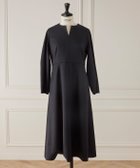 【イネド/INED】のキーネックワンピース 人気、トレンドファッション・服の通販 founy(ファニー) ファッション Fashion レディースファッション Fashion for Women ワンピース Dresses サテン Satin, Glossy Fabric シューズ Shoes, Footwear スマート Smart, Elegant なめらか Smooth, Silky Texture バランス Balance, Style Balance フィット Fit, Slim Fit フェミニン Feminine, Girly フレア Flare, Flared thumbnail ネイビー|ID: prp329100004773283 ipo3291000000034588255