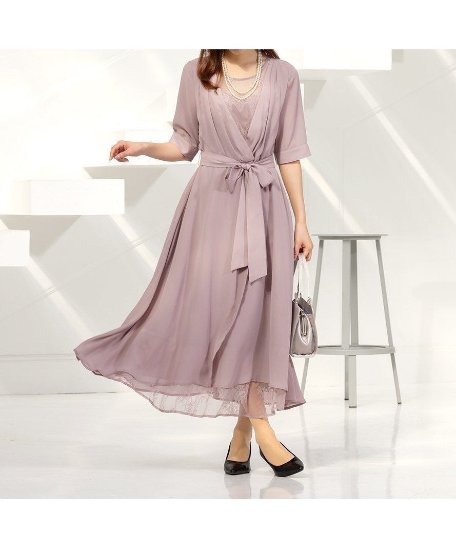 【アッドルージュ/AddRouge】の【着丈が選べる】ドレス 結婚式 フォーマル ワンピース お呼ばれ セレモニー インテリア・キッズ・メンズ・レディースファッション・服の通販 founy(ファニー) ファッション Fashion レディースファッション Fashion for Women ワンピース Dresses フォーマル・パーティードレス・結婚式用ドレス Elegant & Casual Dresses カシュクール Wrap Design ギャザー Gathered, Ruffled 切替 Switching, Contrast Panel シフォン Chiffon, Lightweight Fabric ドレス Dress, One-Piece 定番 Standard, Basic Item フォーマル Formal, Dressy フレア Flare, Flared リボン Ribbon, Bow レース Lace, Lace Fabric ロング Long, Long-Length 再入荷 Restock / Back in Stock おすすめ Recommended / Our Picks エレガント 上品 Elegant セレモニー Ceremony 結婚式 Wedding rpkl/スモーキーピンク|ID: prp329100004773285 ipo3291000000034923844