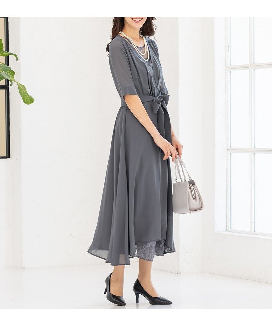 【アッドルージュ/AddRouge】の【着丈が選べる】ドレス 結婚式 フォーマル ワンピース お呼ばれ セレモニー インテリア・キッズ・メンズ・レディースファッション・服の通販 founy(ファニー) ファッション Fashion レディースファッション Fashion for Women ワンピース Dresses フォーマル・パーティードレス・結婚式用ドレス Elegant & Casual Dresses カシュクール Wrap Design ギャザー Gathered, Ruffled 切替 Switching, Contrast Panel シフォン Chiffon, Lightweight Fabric ドレス Dress, One-Piece 定番 Standard, Basic Item フォーマル Formal, Dressy フレア Flare, Flared リボン Ribbon, Bow レース Lace, Lace Fabric ロング Long, Long-Length 再入荷 Restock / Back in Stock おすすめ Recommended / Our Picks エレガント 上品 Elegant セレモニー Ceremony 結婚式 Wedding cgryl/チャコールグレー|ID: prp329100004773285 ipo3291000000034923848