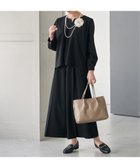 【イッカ/ikka】の【フォーマル対応/2点セット】GOKU楽 長袖フレアセット【洗濯機で洗える】 ブラック|ID: prp329100004773287 ipo3291000000035237931