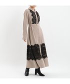 【アンデミュウ/Andemiu】のスソレースキリカエワンピース 人気、トレンドファッション・服の通販 founy(ファニー) ファッション Fashion レディースファッション Fashion for Women ワンピース Dresses フレア Flare, Flared レース Lace, Lace Fabric ロング Long, Long-Length 切替 Switching, Contrast Panel 春 Spring thumbnail ベージュ|ID: prp329100004773300 ipo3291000000034588633