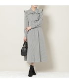 【ウィルセレクション/WILLSELECTION】のリボンタイラッフルフレアワンピース 人気、トレンドファッション・服の通販 founy(ファニー) ファッション Fashion レディースファッション Fashion for Women ワンピース Dresses シャーリング Shirring, Ruched チェック Check, Plaid, Tartan フェミニン Feminine, Girly フロント Front, Front Design リボン Ribbon, Bow レース Lace, Lace Fabric thumbnail 黒系チェック|ID: prp329100004773304 ipo3291000000034588813