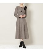 【ウィルセレクション/WILLSELECTION】のアシメリボンボートネックフレアワンピース 人気、トレンドファッション・服の通販 founy(ファニー) ファッション Fashion レディースファッション Fashion for Women ワンピース Dresses アシンメトリー Asymmetrical Style ショルダー Shoulder, Shoulder Strap ストール Stole, Wrap チェック Check, Plaid, Tartan フレア Flare, Flared ベロア Velour, Soft Velvet リボン Ribbon, Bow A/W・秋冬 Autumn/Winter thumbnail ダークブラウン|ID: prp329100004773305 ipo3291000000034588820
