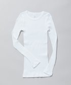 【ミューニック/Munich】のコットンリブクルーネックプルオーバー 人気、トレンドファッション・服の通販 founy(ファニー) ファッション Fashion レディースファッション Fashion for Women トップス・カットソー Cut & Sew Tops カジュアルプルオーバー・ニットトップス Pullovers & Knit Tops / Casual Pullovers インナー Innerwear サロペット Overalls, Salopette シンプル Simple, Minimal スウェット / スエット Sweatshirt, Sweatwear トレンド Trend, Trending Now 定番 Standard, Basic Item バランス Balance, Style Balance ベーシック Basic, Essential ラベンダー Lavender thumbnail wht|ID: prp329100004773318 ipo3291000000034589275