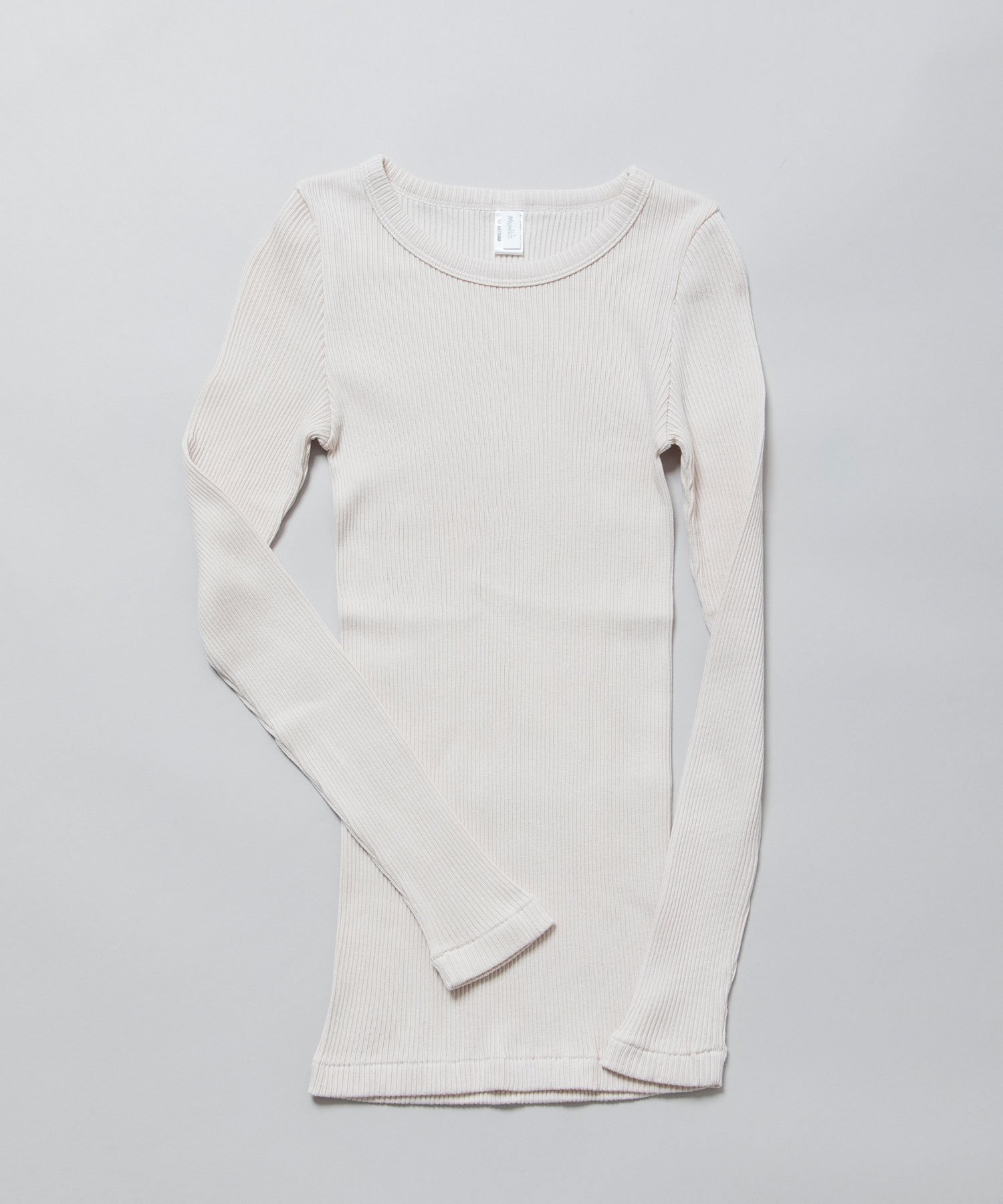 【ミューニック/Munich】のコットンリブクルーネックプルオーバー インテリア・キッズ・メンズ・レディースファッション・服の通販 founy(ファニー) 　ファッション　Fashion　レディースファッション　Fashion for Women　トップス・カットソー　Cut & Sew Tops　カジュアルプルオーバー・ニットトップス　Pullovers & Knit Tops / Casual Pullovers　インナー　Innerwear　サロペット　Overalls, Salopette　シンプル　Simple, Minimal　スウェット / スエット　Sweatshirt, Sweatwear　トレンド　Trend, Trending Now　定番　Standard, Basic Item　バランス　Balance, Style Balance　ベーシック　Basic, Essential　ラベンダー　Lavender　greige|ID: prp329100004773318 ipo3291000000034589281