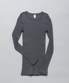 【ミューニック/Munich】のコットンリブクルーネックプルオーバー 人気、トレンドファッション・服の通販 founy(ファニー) ファッション Fashion レディースファッション Fashion for Women トップス・カットソー Cut & Sew Tops カジュアルプルオーバー・ニットトップス Pullovers & Knit Tops / Casual Pullovers インナー Innerwear サロペット Overalls, Salopette シンプル Simple, Minimal スウェット / スエット Sweatshirt, Sweatwear トレンド Trend, Trending Now 定番 Standard, Basic Item バランス Balance, Style Balance ベーシック Basic, Essential ラベンダー Lavender thumbnail d/gry|ID: prp329100004773318 ipo3291000000034589283