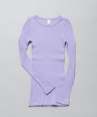 【ミューニック/Munich】のコットンリブクルーネックプルオーバー 人気、トレンドファッション・服の通販 founy(ファニー) ファッション Fashion レディースファッション Fashion for Women トップス・カットソー Cut & Sew Tops カジュアルプルオーバー・ニットトップス Pullovers & Knit Tops / Casual Pullovers インナー Innerwear サロペット Overalls, Salopette シンプル Simple, Minimal スウェット / スエット Sweatshirt, Sweatwear トレンド Trend, Trending Now 定番 Standard, Basic Item バランス Balance, Style Balance ベーシック Basic, Essential ラベンダー Lavender thumbnail lvd|ID: prp329100004773318 ipo3291000000034589284