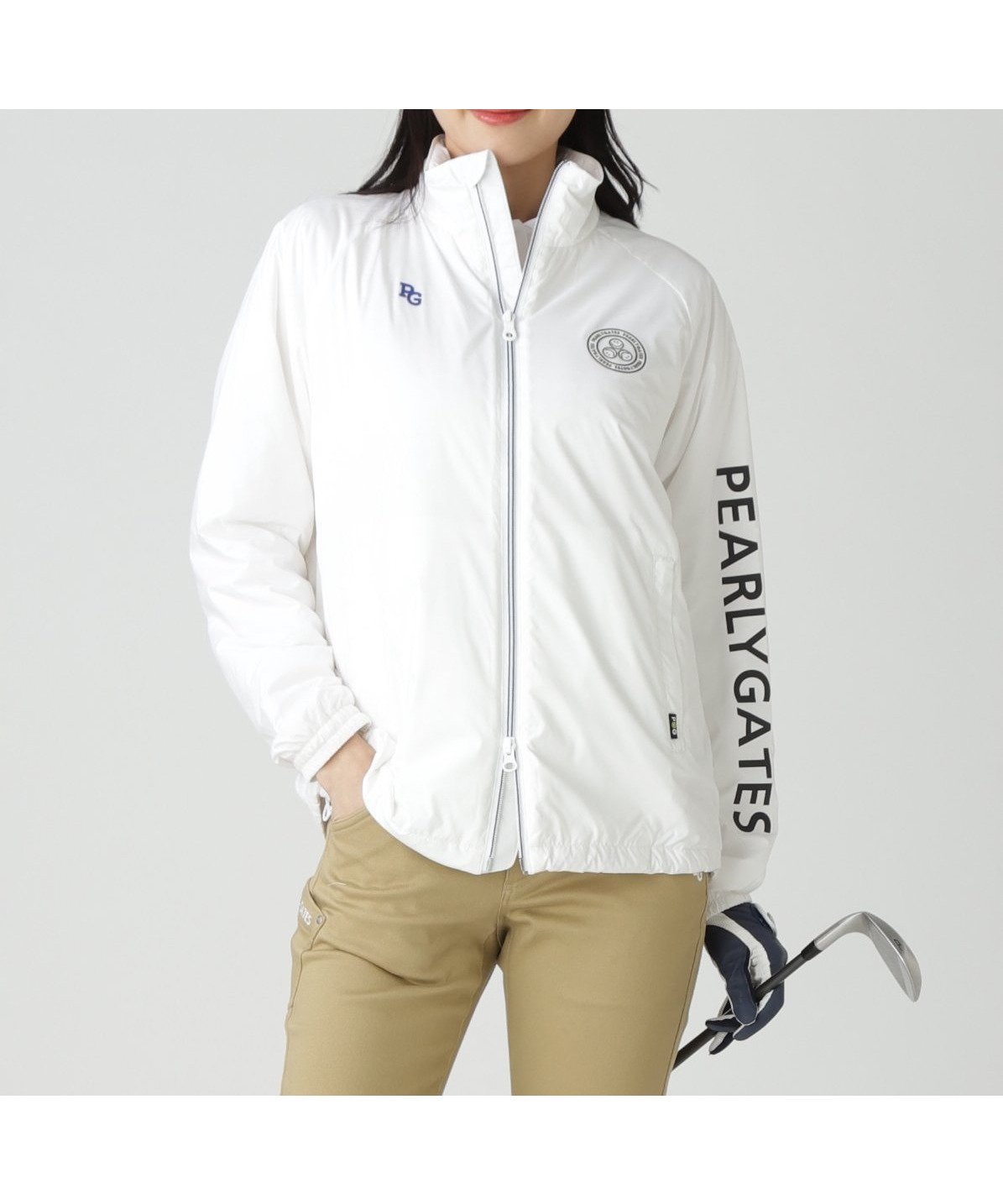 【パーリーゲイツ/PEARLY GATES】のPeミニリップ中綿ジップアップブルゾン 人気、トレンドファッション・服の通販 founy(ファニー) ファッション Fashion レディースファッション Fashion for Women アウター Coat / Outerwear Collection ブルゾンジャケット・スポーティアウター Blouson Jackets ゴルフ Golf ストレッチ Stretch, Stretchy Fabric ドローコード Drawcord, Drawstring Cord フロント Front, Front Design リップ Lip, Lip Motif 冬 Winter / This Winter other-1|ID: prp329100004773348 ipo3291000000034590144