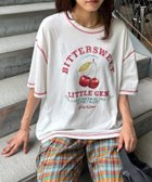 【チャオパニックティピー/CIAOPANIC TYPY】のH.S配色ステッチカフェメニューTEE 人気、トレンドファッション・服の通販 founy(ファニー) ファッション Fashion レディースファッション Fashion for Women グラフィック Graphic, Graphic Design ジャケット Jacket, Outerwear スーツ Suit, Formalwear デニム Denim, Jeans Material トレンド Trend, Trending Now バランス Balance, Style Balance パッチ Patch, Appliqué プリント Print, Printed Pattern おすすめ Recommended / Our Picks thumbnail ホワイト|ID: prp329100004773349 ipo3291000000034974284