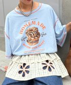 【チャオパニックティピー/CIAOPANIC TYPY】のH.S配色ステッチカフェメニューTEE 人気、トレンドファッション・服の通販 founy(ファニー) ファッション Fashion レディースファッション Fashion for Women グラフィック Graphic, Graphic Design ジャケット Jacket, Outerwear スーツ Suit, Formalwear デニム Denim, Jeans Material トレンド Trend, Trending Now バランス Balance, Style Balance パッチ Patch, Appliqué プリント Print, Printed Pattern おすすめ Recommended / Our Picks thumbnail サックスブルー|ID: prp329100004773349 ipo3291000000034974286