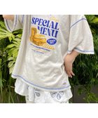 【チャオパニックティピー/CIAOPANIC TYPY】のH.S配色ステッチカフェメニューTEE 人気、トレンドファッション・服の通販 founy(ファニー) ファッション Fashion レディースファッション Fashion for Women グラフィック Graphic, Graphic Design ジャケット Jacket, Outerwear スーツ Suit, Formalwear デニム Denim, Jeans Material トレンド Trend, Trending Now バランス Balance, Style Balance パッチ Patch, Appliqué プリント Print, Printed Pattern おすすめ Recommended / Our Picks thumbnail ライトグレー|ID: prp329100004773349 ipo3291000000034974289