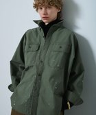 【ビーアパートメント/b apartment / MEN】の「KHA KI / カーキ」HAND PAINT SHIRTS 人気、トレンドファッション・服の通販 founy(ファニー) ファッション Fashion メンズファッション Fashion for Men スリーブ Sleeve, Long Sleeve / Short Sleeve ハンド Hand, Handmade ミリタリー Military, Army Style A/W・秋冬 Autumn/Winter 冬 Winter / This Winter 再入荷 Restock / Back in Stock thumbnail OLIVESILVER|ID: prp329100004773402 ipo3291000000034591345
