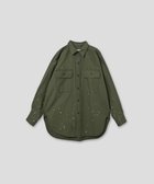 【ビーアパートメント/b apartment / MEN】の「KHA KI / カーキ」HAND PAINT SHIRTS 人気、トレンドファッション・服の通販 founy(ファニー) ファッション Fashion メンズファッション Fashion for Men スリーブ Sleeve, Long Sleeve / Short Sleeve ハンド Hand, Handmade ミリタリー Military, Army Style A/W・秋冬 Autumn/Winter 冬 Winter / This Winter 再入荷 Restock / Back in Stock thumbnail OLIVEPAINT|ID: prp329100004773402 ipo3291000000034591346
