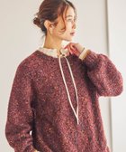 【スタディオ クリップ/studio CLIP】の3ゲージツブツブヤーンチュニックニット 人気、トレンドファッション・服の通販 founy(ファニー) ファッション Fashion レディースファッション Fashion for Women トップス・カットソー Cut & Sew Tops ニット Knit Tops & Sweaters おすすめ Recommended / Our Picks チュニック Tunic, Long Top デニム Denim, Jeans Material ネップ Nepp, Slub Yarn thumbnail ボルドー38|ID: prp329100004773415 ipo3291000000034986790