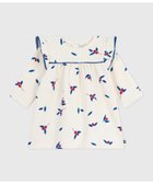【プチバトー/PETIT BATEAU / KIDS】のワンピース 人気、トレンドファッション・服の通販 founy(ファニー) ファッション Fashion キッズファッション Fashion for Kids ワンピース Dresses ギフト プレゼント Gift / Present フランス France, French フリル Frill, Ruffle レース Lace, Lace Fabric thumbnail オフホワイト/マルチカラー|ID: prp329100004773490 ipo3291000000034961103