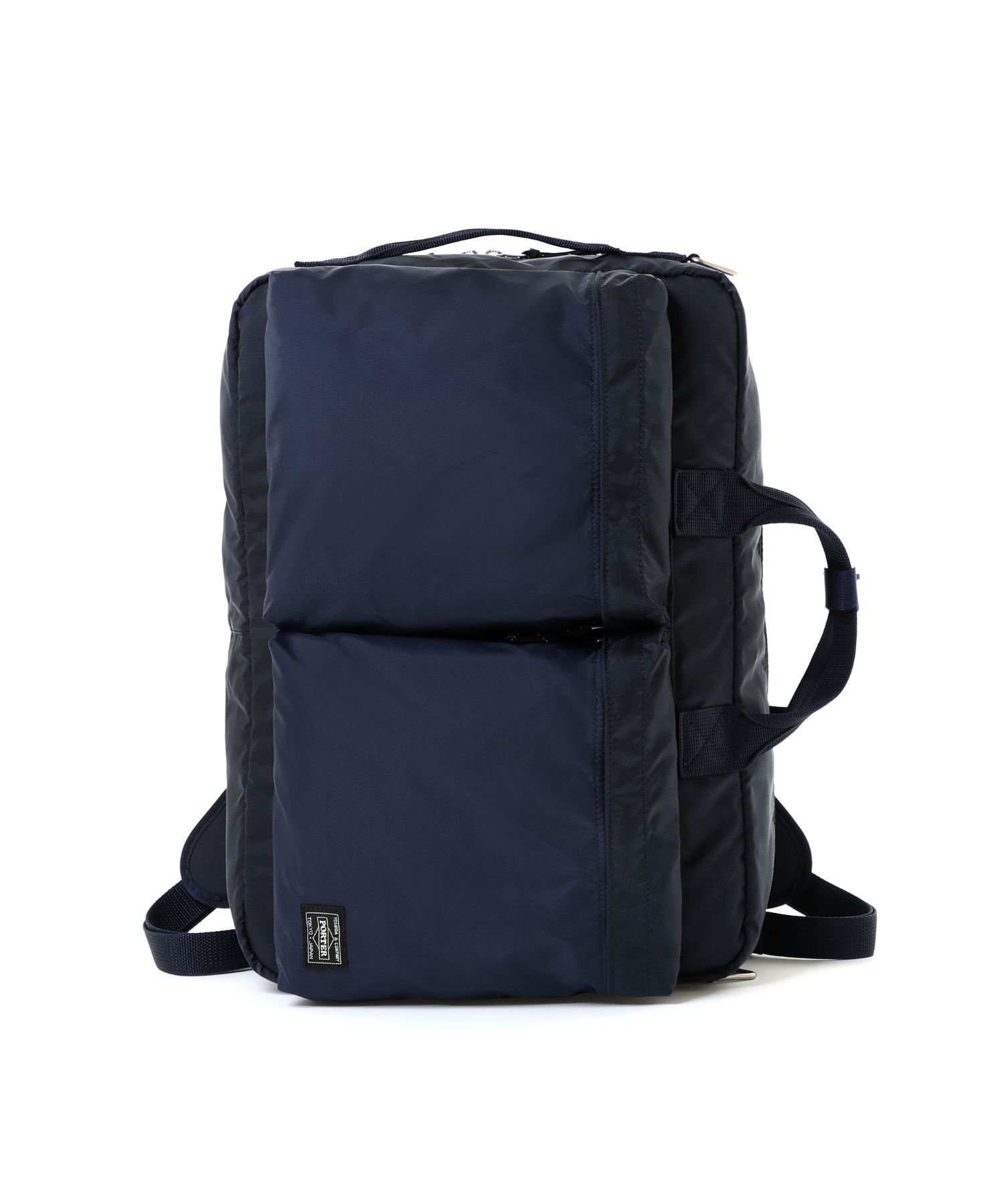 【ポーター/PORTER / MEN】のフォース 3WAYブリーフケース インテリア・キッズ・メンズ・レディースファッション・服の通販 founy(ファニー) 　ファッション　Fashion　メンズファッション　Fashion for Men　イレギュラー　Irregular Design　オレンジ　Orange　キルティング　Quilted, Quilting　ジャケット　Jacket, Outerwear　フロント　Front, Front Design　ポケット　Pocket, Pocket Detail　ポーチ　Pouch, Small Case　ミリタリー　Military, Army Style　モチーフ　Motif, Design Theme　ライニング　Inner Lining, Inner Fabric, Lined　リアル　Real, Realistic　ネイビー|ID: prp329100004773534 ipo3291000000034593586