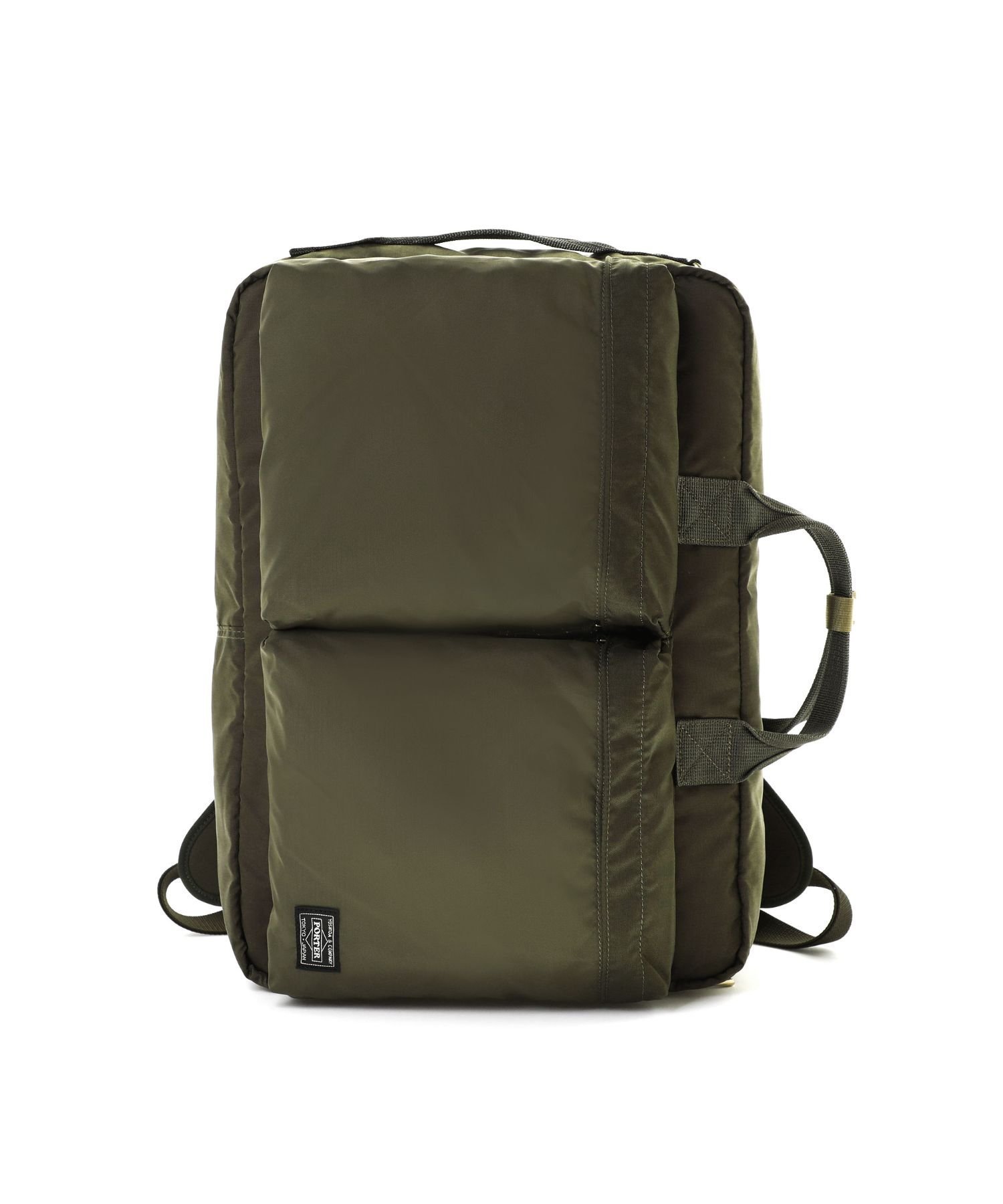 【ポーター/PORTER / MEN】のフォース 3WAYブリーフケース インテリア・キッズ・メンズ・レディースファッション・服の通販 founy(ファニー) 　ファッション　Fashion　メンズファッション　Fashion for Men　イレギュラー　Irregular Design　オレンジ　Orange　キルティング　Quilted, Quilting　ジャケット　Jacket, Outerwear　フロント　Front, Front Design　ポケット　Pocket, Pocket Detail　ポーチ　Pouch, Small Case　ミリタリー　Military, Army Style　モチーフ　Motif, Design Theme　ライニング　Inner Lining, Inner Fabric, Lined　リアル　Real, Realistic　オリーブドラブ|ID: prp329100004773534 ipo3291000000034593588