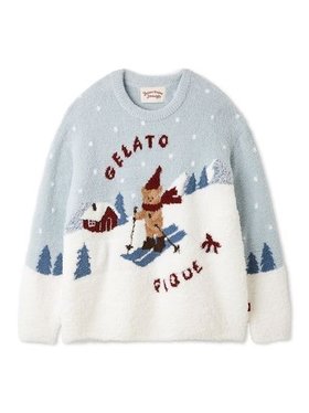 【ジェラートピケ オム/GELATO PIQUE HOMME / MEN】の【HOLIDAY】【HOMME】スキーベアジャガードプルオーバー 人気、トレンドファッション・服の通販 founy(ファニー) ファッション Fashion メンズファッション Fashion for Men トップス・カットソー Cut & Sew Tops キャップ Cap, Baseball Cap スペシャル Special, Limited Edition スマート Smart, Elegant マフラー Scarf, Muffler モチーフ Motif, Design Theme ロング Long, Long-Length ホリデーシーズン Holiday Season |ID:prp329100004773721