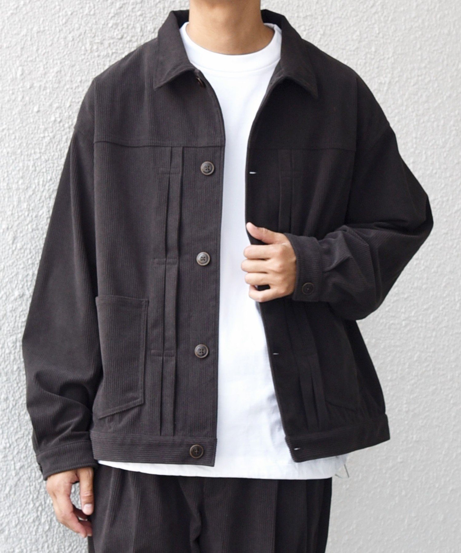 【シップス/SHIPS / MEN】のSHIPS any 洗濯機可能 SOLOTEX コーデュロイ トラック ブルゾン(セットアップ対応) 人気、トレンドファッション・服の通販 founy(ファニー) 　ファッション　Fashion　メンズファッション　Fashion for Men　セットアップ　Matching Sets　クラシック　Classic, Timeless Style　コーデュロイ　Corduroy, Cord Fabric　ショート　Short, Short Length　スウェット / スエット　Sweatshirt, Sweatwear　ストレッチ　Stretch, Stretchy Fabric　セットアップ　Set-Up, Coordinated Outfit　トレンド　Trend, Trending Now　パッチ　Patch, Appliqué　ブルゾン　Blouson, Bomber Jacket　ポケット　Pocket, Pocket Detail　ミックス　Mix, Mixed Style　 other-1|ID: prp329100004773729 ipo3291000000034595887