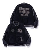 【エクストララージ/XLARGE】のVARSITY JACKET 人気、トレンドファッション・服の通販 founy(ファニー) ファッション Fashion レディースファッション Fashion for Women アウター Coat / Outerwear Collection レディースジャケット・軽アウター Jackets アクリル Acrylic Material ベーシック Basic, Essential メルトン Melton, Heavy Wool thumbnail BLACK|ID: prp329100004773740 ipo3291000000034734448