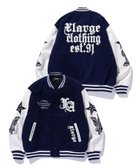 【エクストララージ/XLARGE】のVARSITY JACKET 人気、トレンドファッション・服の通販 founy(ファニー) ファッション Fashion レディースファッション Fashion for Women アウター Coat / Outerwear Collection レディースジャケット・軽アウター Jackets アクリル Acrylic Material ベーシック Basic, Essential メルトン Melton, Heavy Wool thumbnail NAVY|ID: prp329100004773740 ipo3291000000034734450