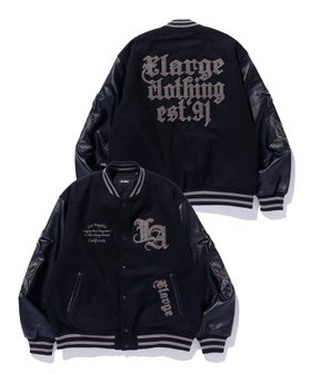 【エクストララージ/XLARGE】のVARSITY JACKET 人気、トレンドファッション・服の通販 founy(ファニー) ファッション Fashion レディースファッション Fashion for Women アウター Coat / Outerwear Collection レディースジャケット・軽アウター Jackets アクリル Acrylic Material ベーシック Basic, Essential メルトン Melton, Heavy Wool |ID:prp329100004773740