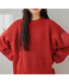 【ニコアンド/niko and】のMA-1ディテールニットプルオーバー 人気、トレンドファッション・服の通販 founy(ファニー) ファッション Fashion レディースファッション Fashion for Women トップス・カットソー Cut & Sew Tops ニット Knit Tops & Sweaters カジュアルプルオーバー・ニットトップス Pullovers & Knit Tops / Casual Pullovers おすすめ Recommended / Our Picks トレンド Trend, Trending Now ドッキング Docking, Mixed Material ブルゾン Blouson, Bomber Jacket プリーツ Pleats, Pleated ミリタリー Military, Army Style 今季 This Season, Current Season thumbnail レッド|ID: prp329100004773781 ipo3291000000034596363