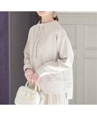 【イッカ/ikka】の【親子コーデ】GOKU楽フェイクスエードスピンドルプルオーバー 人気、トレンドファッション・服の通販 founy(ファニー) ファッション Fashion レディースファッション Fashion for Women トップス・カットソー Cut & Sew Tops カジュアルプルオーバー・ニットトップス Pullovers & Knit Tops / Casual Pullovers 秋 Autumn カットソー Cut and Sewn Top スウェット / スエット Sweatshirt, Sweatwear ストレッチ Stretch, Stretchy Fabric スピンドル Spindle, Drawcord スリット Slit, Slit Detail プレート Plate, Dish ボトム Bottoms, Lower Wear モックネック Mock Neck, Short Turtleneck おすすめ Recommended / Our Picks エレガント 上品 Elegant thumbnail ベージュ|ID: prp329100004773789 ipo3291000000034596525