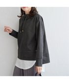 【イッカ/ikka】の【親子コーデ】GOKU楽フェイクスエードスピンドルプルオーバー 人気、トレンドファッション・服の通販 founy(ファニー) ファッション Fashion レディースファッション Fashion for Women トップス・カットソー Cut & Sew Tops カジュアルプルオーバー・ニットトップス Pullovers & Knit Tops / Casual Pullovers 秋 Autumn カットソー Cut and Sewn Top スウェット / スエット Sweatshirt, Sweatwear ストレッチ Stretch, Stretchy Fabric スピンドル Spindle, Drawcord スリット Slit, Slit Detail プレート Plate, Dish ボトム Bottoms, Lower Wear モックネック Mock Neck, Short Turtleneck おすすめ Recommended / Our Picks エレガント 上品 Elegant thumbnail ブラック|ID: prp329100004773789 ipo3291000000034596528