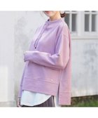 【イッカ/ikka】の【親子コーデ】GOKU楽フェイクスエードスピンドルプルオーバー 人気、トレンドファッション・服の通販 founy(ファニー) ファッション Fashion レディースファッション Fashion for Women トップス・カットソー Cut & Sew Tops カジュアルプルオーバー・ニットトップス Pullovers & Knit Tops / Casual Pullovers 秋 Autumn カットソー Cut and Sewn Top スウェット / スエット Sweatshirt, Sweatwear ストレッチ Stretch, Stretchy Fabric スピンドル Spindle, Drawcord スリット Slit, Slit Detail プレート Plate, Dish ボトム Bottoms, Lower Wear モックネック Mock Neck, Short Turtleneck おすすめ Recommended / Our Picks エレガント 上品 Elegant thumbnail ラベンダー|ID: prp329100004773789 ipo3291000000034596537