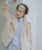 【ビーミングライフストアバイビームス/B:MING LIFE STORE by BEAMS】のファー ブルゾン 25AW 秋冬 軽量 防寒 アウター 人気、トレンドファッション・服の通販 founy(ファニー) ファッション Fashion レディースファッション Fashion for Women アウター Coat / Outerwear Collection ブルゾンジャケット・スポーティアウター Blouson Jackets クール Cool, Chic 軽量 Lightweight, Ultra Light シンプル Simple, Minimal デニム Denim, Jeans Material なめらか Smooth, Silky Texture フェイクファー Faux Fur, Imitation Fur ブルゾン Blouson, Bomber Jacket ポケット Pocket, Pocket Detail 防寒 Cold Protection, Winter-Ready ミックス Mix, Mixed Style ライダース Riders 冬 Winter / This Winter A/W・秋冬 Autumn/Winter 再入荷 Restock / Back in Stock おすすめ Recommended / Our Picks エレガント 上品 Elegant 2025年 2025 2025-2026秋冬・A/W Autumn/Winter 2025–26 AW25–26 thumbnail IVORY|ID: prp329100004773820 ipo3291000000034717545