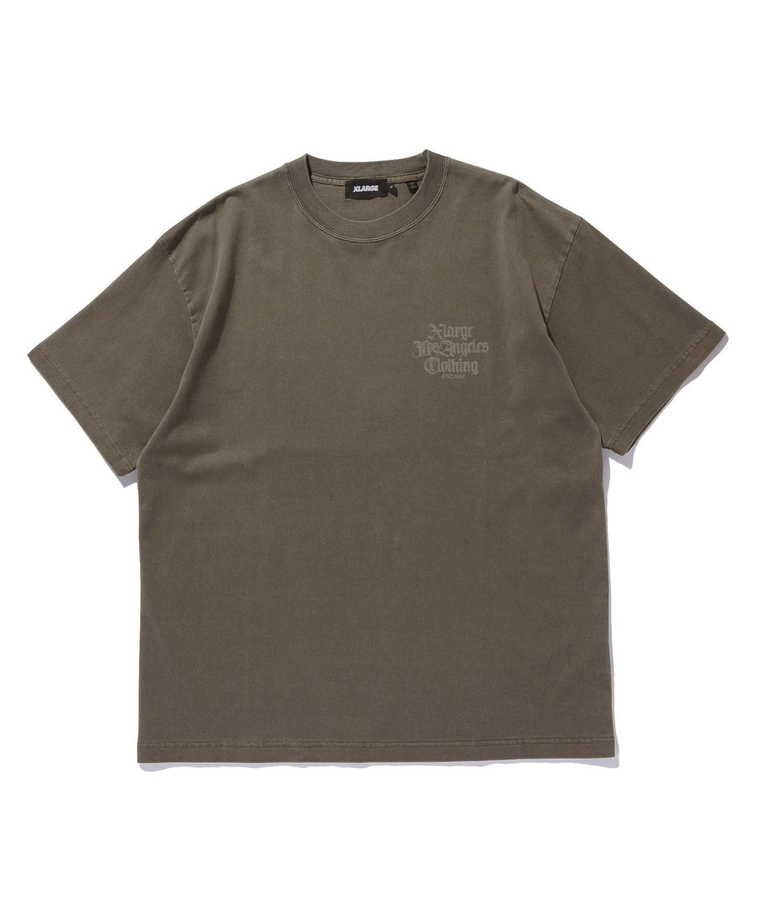 【エクストララージ/XLARGE】のDISCHARGE PRINTED LOGO S/S TEE XLARGE インテリア・キッズ・メンズ・レディースファッション・服の通販 founy(ファニー) 　ファッション　Fashion　レディースファッション　Fashion for Women　ジーンズ　Jeans, Denim Pants　ベーシック　Basic, Essential　ヴィンテージ　Vintage Style　半袖　Short Sleeve, Half Sleeve　夏　Summer　S/S・春夏　SS, Spring/Summer, Warm Season　BROWN|ID: prp329100004773867 ipo3291000000034597812