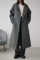 【アズール バイ マウジー/AZUL by moussy】の【堀田茜さん着用アイテム】B-HEAT2WAY ロングチェスターコート T.GRY|ID: prp329100004773889 ipo3291000000034663734