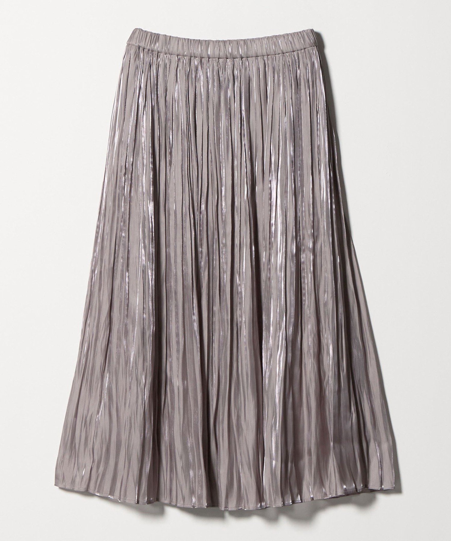 【ユナイテッドアローズ/UNITED ARROWS】のシャイニー プリーツスカート -ウォッシャブル- A DAY IN THE LIFE インテリア・キッズ・メンズ・レディースファッション・服の通販 founy(ファニー) 　ファッション　Fashion　レディースファッション　Fashion for Women　スカート　Skirts　プリーツスカート / 上品フェミニンスタイル　Pleated Skirts　ウォッシャブル　Machine Washable　カットソー　Cut and Sewn Top　シャイニー　Shiny, Glossy Finish　シンプル　Simple, Minimal　ジャケット　Jacket, Outerwear　プリーツ　Pleats, Pleated　アウトレット　Outlet / Clearance　エレガント 上品　Elegant　BEIGE|ID: prp329100004773895 ipo3291000000034598317