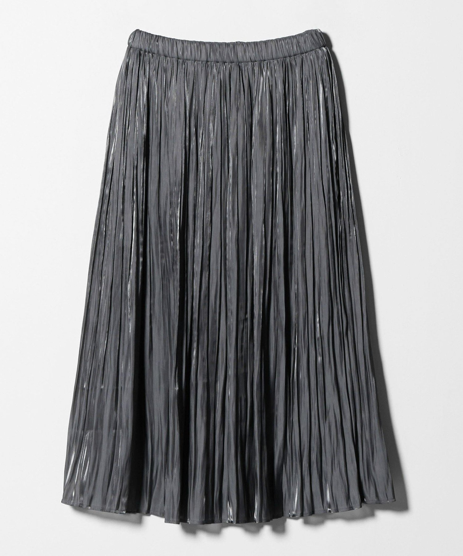 【ユナイテッドアローズ/UNITED ARROWS】のシャイニー プリーツスカート -ウォッシャブル- A DAY IN THE LIFE インテリア・キッズ・メンズ・レディースファッション・服の通販 founy(ファニー) 　ファッション　Fashion　レディースファッション　Fashion for Women　スカート　Skirts　プリーツスカート / 上品フェミニンスタイル　Pleated Skirts　ウォッシャブル　Machine Washable　カットソー　Cut and Sewn Top　シャイニー　Shiny, Glossy Finish　シンプル　Simple, Minimal　ジャケット　Jacket, Outerwear　プリーツ　Pleats, Pleated　アウトレット　Outlet / Clearance　エレガント 上品　Elegant　MD.GRAY|ID: prp329100004773895 ipo3291000000034598318