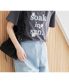 【コーエン/COEN】の【スザンヌさんコラボ】Suuフラワーロゴ プリントT DK.GRAY|ID: prp329100004773907 ipo3291000000034598608