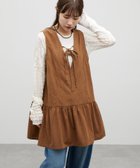 【ディスコート/Discoat】の【umm.】コールミニワンピース 人気、トレンドファッション・服の通販 founy(ファニー) ファッション Fashion レディースファッション Fashion for Women ワンピース Dresses thumbnail キャメル|ID: prp329100004773909 ipo3291000000035190916