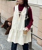 【ディスコート/Discoat】の【umm.】コールミニワンピース 人気、トレンドファッション・服の通販 founy(ファニー) ファッション Fashion レディースファッション Fashion for Women ワンピース Dresses thumbnail アイボリー|ID: prp329100004773909 ipo3291000000035190917