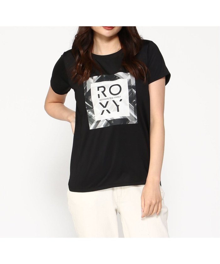 【ロキシー/ROXY】のFROM THE INSIDE TEE インテリア・キッズ・メンズ・レディースファッション・服の通販 founy(ファニー) https://founy.com/ ファッション Fashion レディースファッション Fashion for Women スリット Slit, Slit Detail プリント Print, Printed Pattern 定番 Standard, Basic Item |ID: prp329100004773938 ipo3291000000034599123