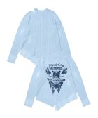 【アイモハ/aimoha】の【HOOK】for girls アシンメトリーバタフライフリンジカットソー 人気、トレンドファッション・服の通販 founy(ファニー) ファッション Fashion レディースファッション Fashion for Women トップス・カットソー Cut & Sew Tops カットソー・ベーシックTシャツ Cut-and-Sewn Tops / Stretch Tees & Basics おすすめ Recommended / Our Picks アクセサリー Fashion Accessories アシンメトリー Asymmetrical Style カットソー Cut and Sewn Top クール Cool, Chic シンプル Simple, Minimal スキニーデニム Skinny Jeans, Slim Jeans スニーカー Sneakers, Trainers タイトスカート Pencil Skirt, Tight Skirt ダメージ Distressed, Destroyed バタフライ Butterfly, Butterfly Motif バランス Balance, Style Balance モチーフ Motif, Design Theme ヴィンテージ Vintage Style thumbnail ブルー|ID: prp329100004773953 ipo3291000000034599602
