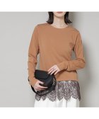 【ナノ ユニバース/nano universe】の裾レースドッキングロングTシャツ 人気、トレンドファッション・服の通販 founy(ファニー) ファッション Fashion レディースファッション Fashion for Women トップス・カットソー Cut & Sew Tops シャツ・ブラウス・オフィスカジュアル Elegant Blouses & Button-Ups ロングTシャツ・Tシャツ Longline T-Shirts & Tees アクセサリー Fashion Accessories インナー Innerwear ウォッシャブル Machine Washable カーディガン Cardigan, Knitwear ジャケット Jacket, Outerwear ドッキング Docking, Mixed Material フェミニン Feminine, Girly 羽織 Haori, Light Jacket レース Lace, Lace Fabric アウトレット Outlet / Clearance おすすめ Recommended / Our Picks エレガント 上品 Elegant ビジネス 仕事 通勤 Business / Work / Commuting 2025年 2025 2025-2026秋冬・A/W Autumn/Winter 2025–26 AW25–26 thumbnail ブラウン|ID: prp329100004773964 ipo3291000000035124447