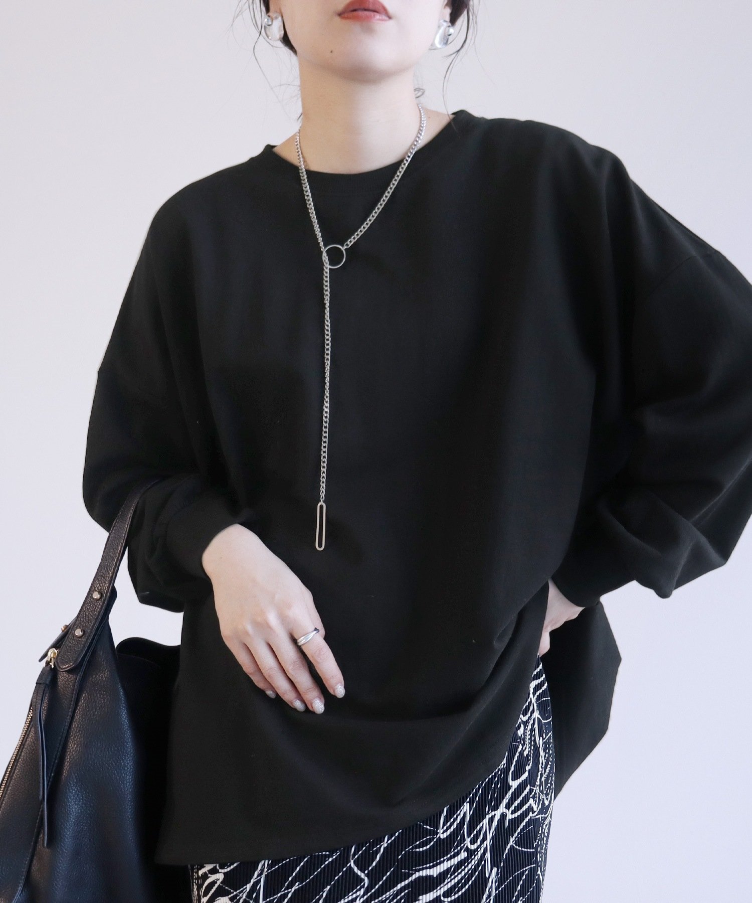 【レカ/reca】の無地ビッグプルオーバー(R22125-v) reca 人気、トレンドファッション・服の通販 founy(ファニー) 　ファッション　Fashion　レディースファッション　Fashion for Women　トップス・カットソー　Cut & Sew Tops　カジュアルプルオーバー・ニットトップス　Pullovers & Knit Tops / Casual Pullovers　おすすめ　Recommended / Our Picks　ビッグ　Big, Oversized　ボーダー　Border, Stripe　無地　Plain, Solid Color　長袖　Long Sleeve, Full Sleeve　 other-1|ID: prp329100004773973 ipo3291000000034599962