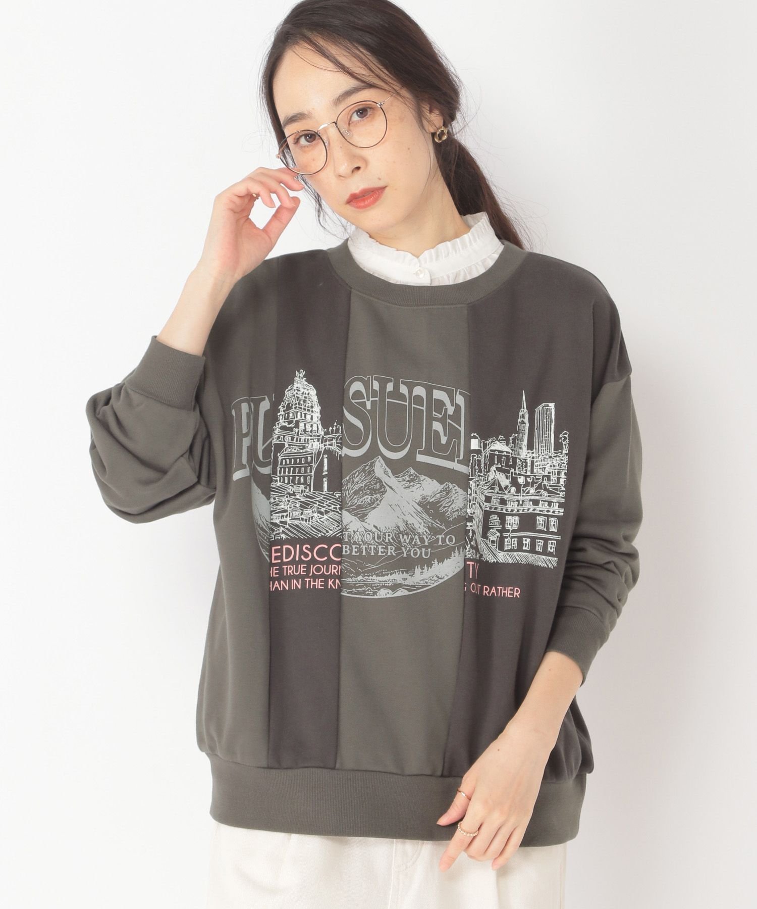 【スタディオ クリップ/studio CLIP】のリメイクライクロゴスエット インテリア・キッズ・メンズ・レディースファッション・服の通販 founy(ファニー) ファッション Fashion レディースファッション Fashion for Women おすすめ Recommended / Our Picks ジャケット Jacket, Outerwear スウェット / スエット Sweatshirt, Sweatwear トレンド Trend, Trending Now リメイク Remake, Reconstructed ブラック19|ID: prp329100004774021 ipo3291000000034600874