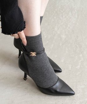 【ランダ/RANDA】のゴールドパーツニットドッキングブーツ 人気、トレンドファッション・服の通販 founy(ファニー) ファッション Fashion レディースファッション Fashion for Women エレガント 上品 Elegant クッション Cushion, Throw Pillow ストレッチ Stretch, Stretchy Fabric ソックス Socks, Hosiery タイツ Tights, Legwear ドッキング Docking, Mixed Material フィット Fit, Slim Fit |ID:prp329100004774080