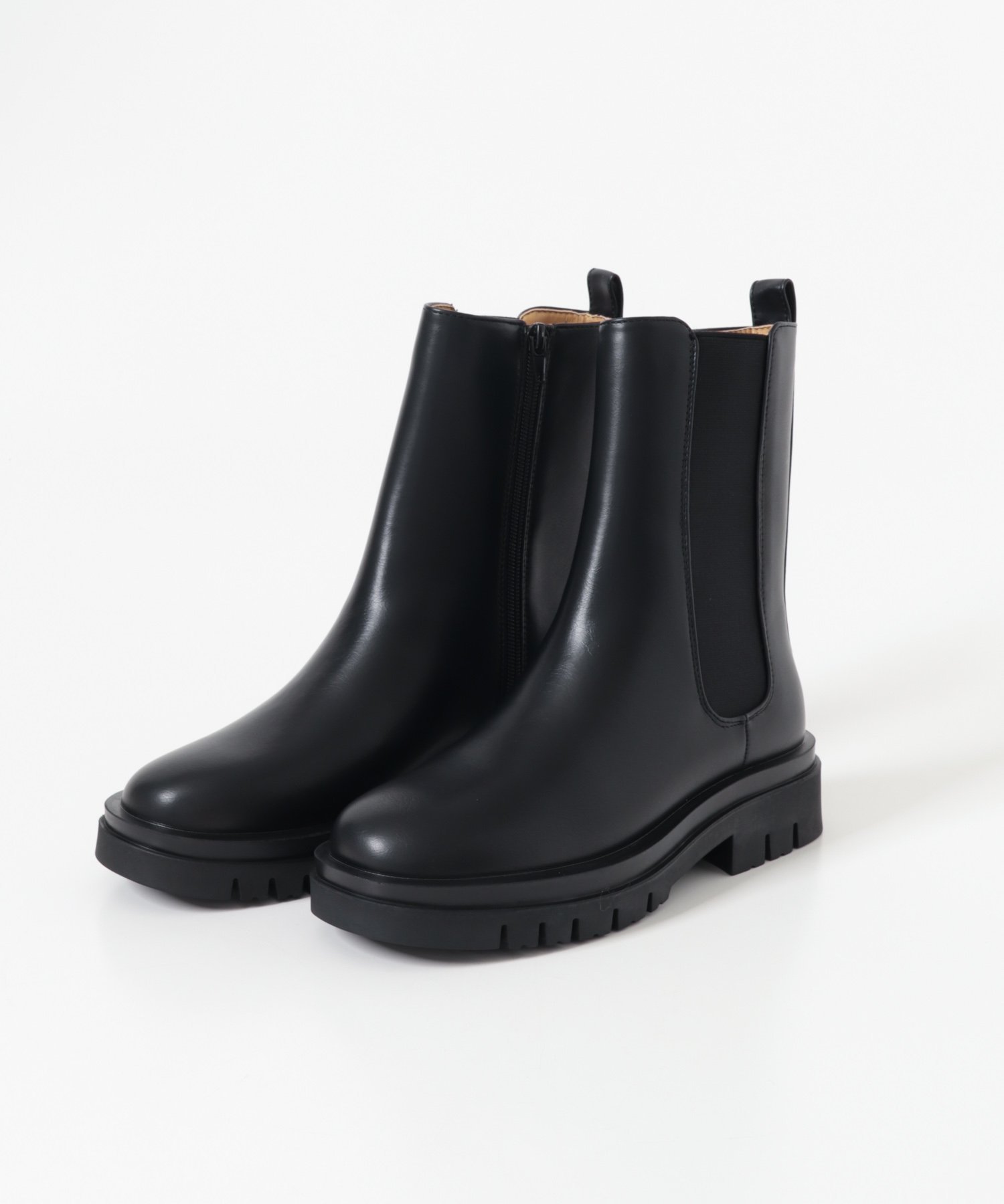 【アイテムズアーバンリサーチ/ITEMS URBAN RESEARCH】のサイドゴアブーツ インテリア・キッズ・メンズ・レディースファッション・服の通販 founy(ファニー) ファッション Fashion レディースファッション Fashion for Women 2025年 2025 2025-2026秋冬・A/W Autumn/Winter 2025–26 AW25–26 冬 Winter / This Winter おすすめ Recommended / Our Picks シンプル Simple, Minimal ジップ Zip, Zipper エレガント 上品 Elegant 厚底 Platform Shoes A/W・秋冬 Autumn/Winter BLK|ID: prp329100004774117 ipo3291000000034601995