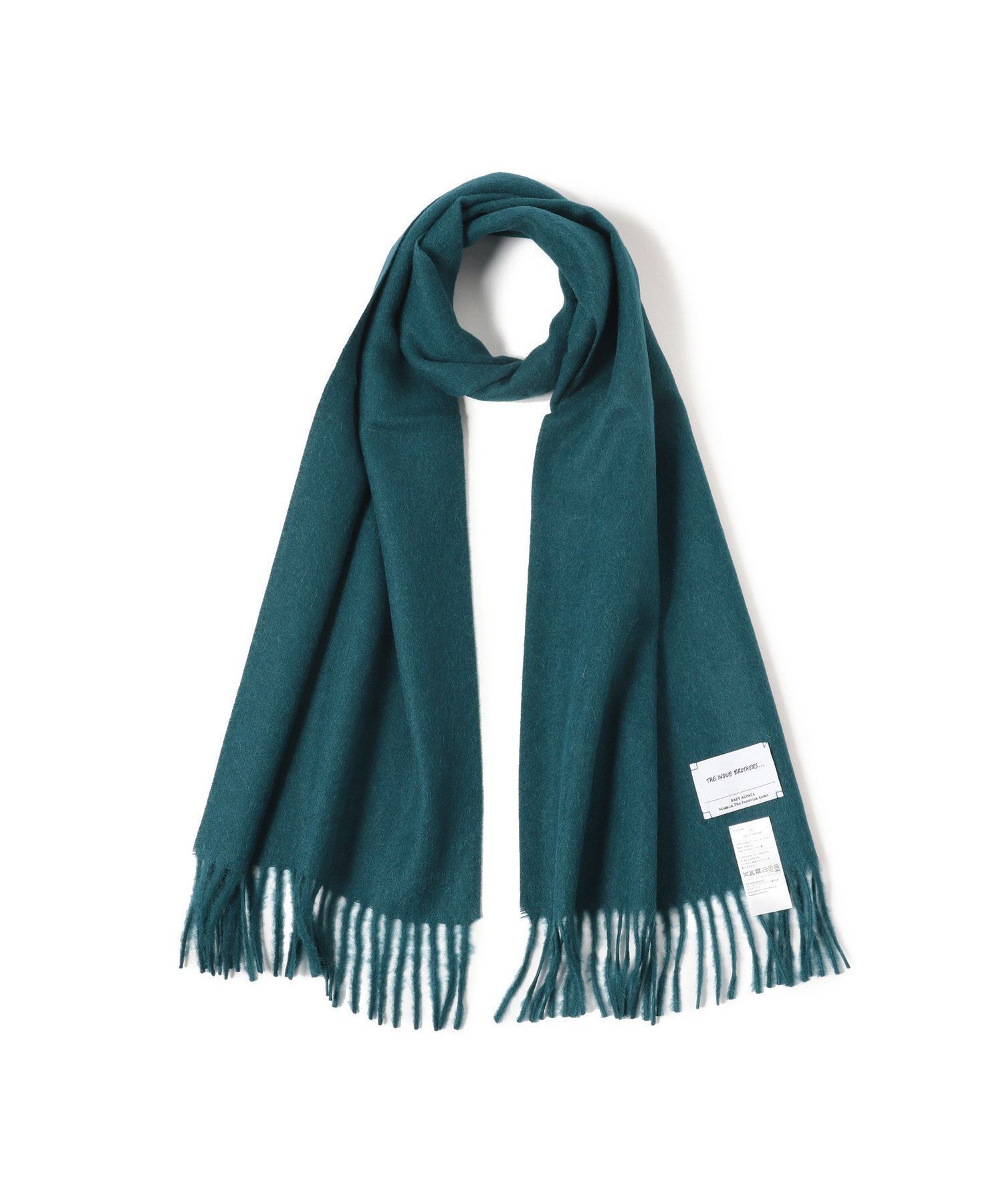 【ビームス/BEAMS / MEN】のTHE INOUE BROTHERS / アルパカ ソリッドマフラー 35x180 インテリア・キッズ・メンズ・レディースファッション・服の通販 founy(ファニー) 　ファッション　Fashion　メンズファッション　Fashion for Men　ギフト プレゼント　Gift / Present　シンプル　Simple, Minimal　ベビー　Baby, Babywear　ベーシック　Basic, Essential　マフラー　Scarf, Muffler　冬　Winter / This Winter　定番　Standard, Basic Item　TEAL|ID: prp329100004774145 ipo3291000000034602394
