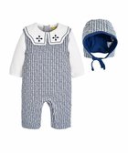 【モイモルン/moimoln / KIDS】の【2点セット】キルティングビッグカラーカバーオール 帽子 人気、トレンドファッション・服の通販 founy(ファニー) ファッション Fashion キッズファッション Fashion for Kids ギフト プレゼント Gift / Present シンプル Simple, Minimal スーツ Suit, Formalwear ビッグ Big, Oversized 人気 Popular, Best Seller 帽子 Hat, Headwear thumbnail ブルー|ID: prp329100004774204 ipo3291000000034603235