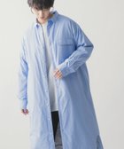 【ビーアパートメント/b apartment / MEN】の「miffew/ミフュー」LONG DOWN SHIRTS ONEPIECE SAXE|ID: prp329100004774241 ipo3291000000034603655